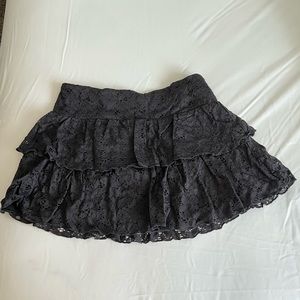 Wet Seal lace mini skirt (XL)